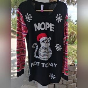 Cat Christmas Sweater